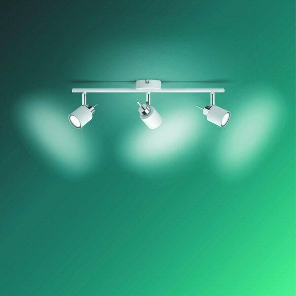 Philips - Bodové svítidlo MERANTI 3xGU10/35W/230V bílá