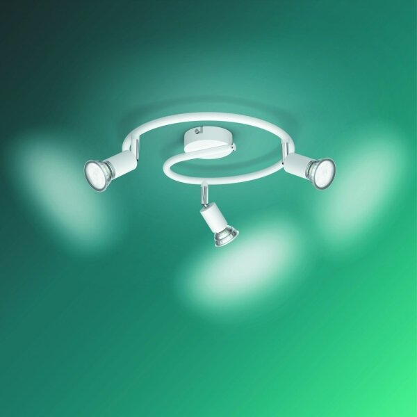 Philips - Bodové svítidlo LIMBALI 3xGU10/50W/230V bílá