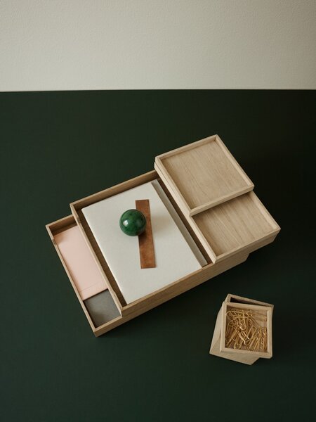 Dřevěný pořadač Nomad Letter Tray 32x23,5 cm Skagerak