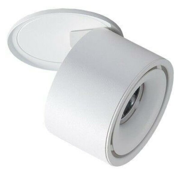 LED Stropní a nástěnné zápustné svítidlo AZzardo Costa Spot white/white AZ2705 12W 1020lm 3000K IP20 bílé