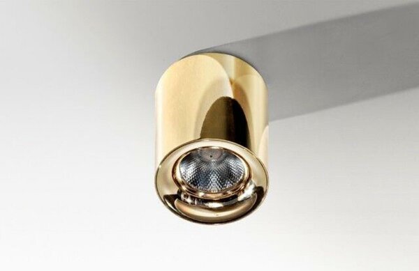 LED Stropní bodové přisazené svítidlo AZzardo Mane gold AZ2846 10W 850lm 3000K IP20 8cm zlaté