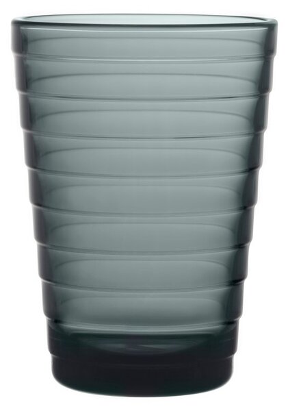 Sklenice Aino Aalto Dark Grey 330 ml - set 2 ks Iittala
