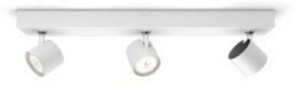 LED WarmGlow Bodové svítidlo Philips Star 56243/31/P0 bílé 2200K-2700K 3x4,5W