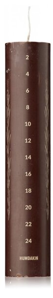 Adventní svíčka Christmas Candle Mahogany Humdakin