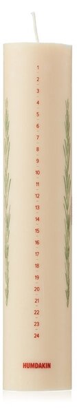 Adventní svíčka Christmas Candle Beige Humdakin