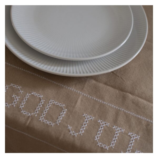 Vánoční běhoun God Jul Beige 44x140 cm Storefactory Scandinavia