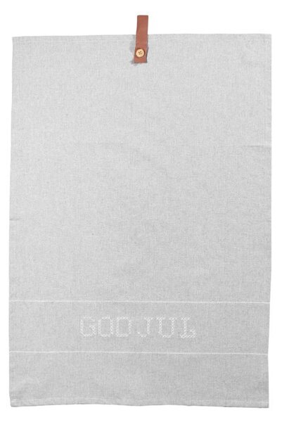 Kuchyňská utěrka God Jul Light Grey 50x70 cm Storefactory Scandinavia