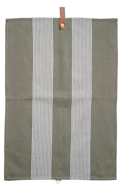 Kuchyňská utěrka Utveda Green/White 50x70 cm Storefactory Scandinavia