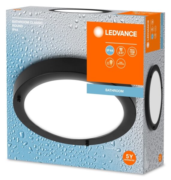 Ledvance - Koupelnové stropní svítidlo BATHROOM CLASSIC 1xE27/15W/230V IP44