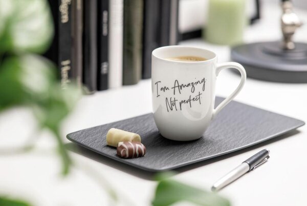 MĚLKÝ TALÍŘ Manufacture Rock 17/28 cm Villeroy & Boch - Jídelní talíře