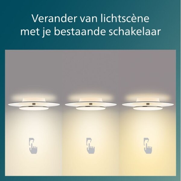 Philips- LED Stmívatelné stropní svítidlo GARNET SCENE SWITCH LED/40W/230V 2700K
