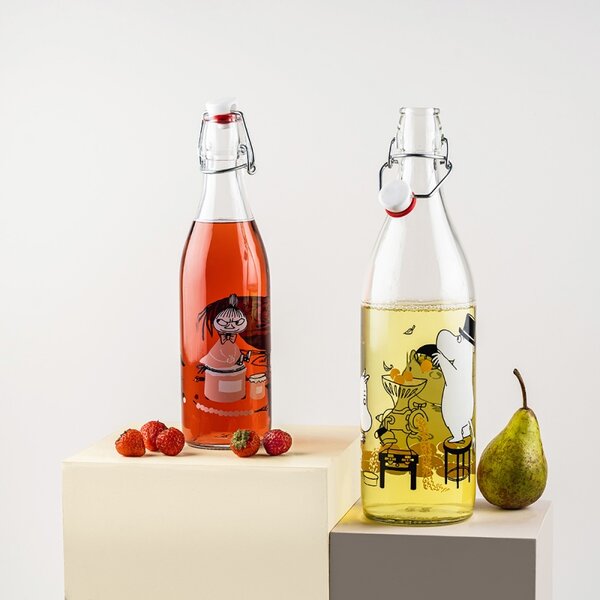 Muurla Skleněná lahev Moomin Marmalade 0,5l