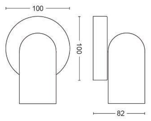 Bodové svítidlo Philips Pongee 50581/31/PN bílé 1x max.10W