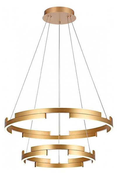 Redo 01-3178 - LED Stmívatelný lustr na lanku CASTLE LED/60W/230V zlatá