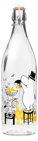 Muurla Skleněná lahev Moomin Fruits 1l