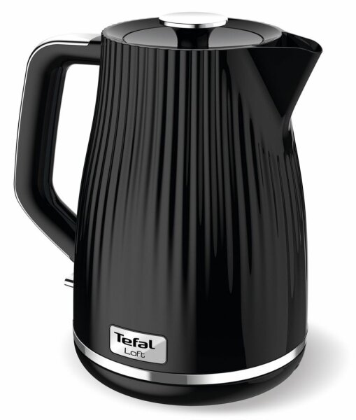 Tefal - Rychlovarná konvice LOFT 1,7 l 2400W/230V černá
