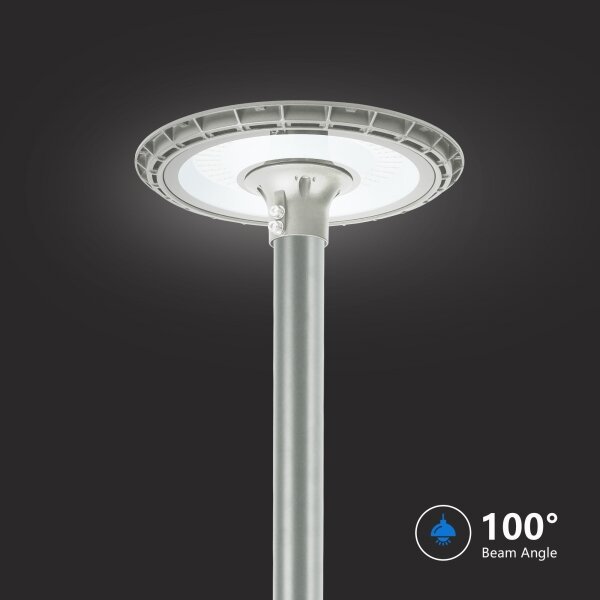 BRILAGI - LED Ven. poul. lampa se sloup. 3 m URBANSPARK LED/120W/230V šedá IP65