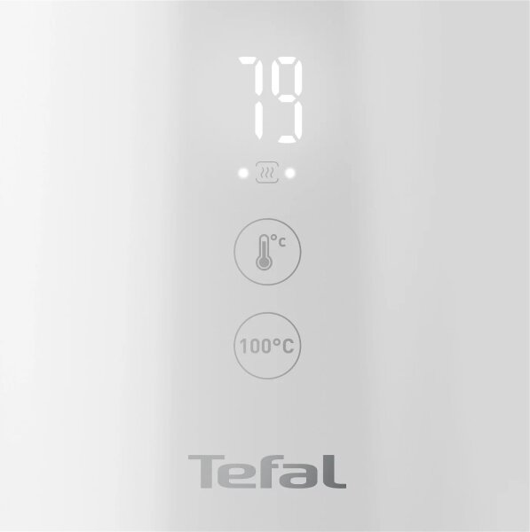 Tefal - Rychlovarná konvice SENSE 1,5 l 1800W/230V bílá