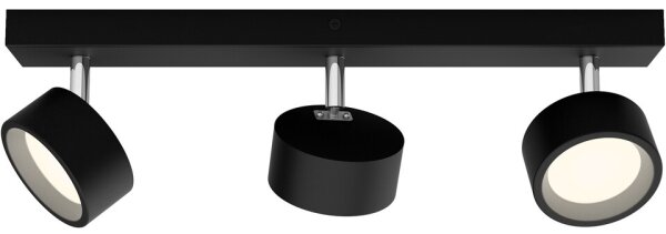 Philips - LED Bodové svítidlo BRACIA 3xLED/5,5W/230V černá
