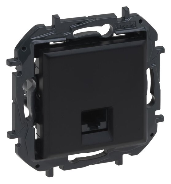 Legrand - Ethernetová zásuvka RJ45 bez rámečku NILOE STEP černá