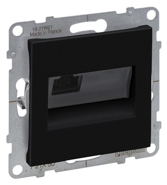 Legrand - Ethernetová zásuvka RJ45 bez rámečku SUNO černá