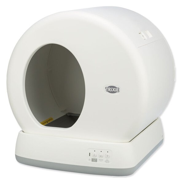 Bílý samočistící kočičí záchod 55,5x53 cm Trixie – Plaček Pet Products