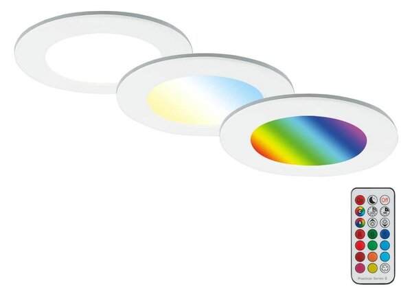Briloner - SADA 3x LED Stmívatelné koupelnové svítidlo LED/4,8W/230V IP65
