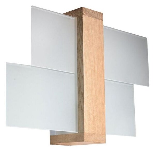 Brilagi - LED Nástěnné svítidlo HERA 1xE27/7,5W/230V dřevo