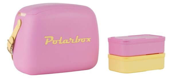 Růžový chladicí box 6 l Pop – Polarbox
