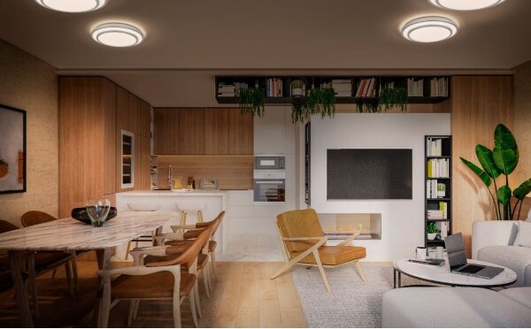 Ledvance - LED Stropní svítidlo ORBIS BERLIN LED/16W/230V stříbrná