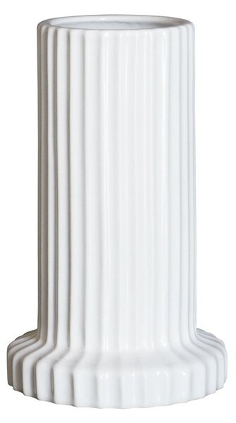 Váza Stripe Shiny White 18 cm DBKD