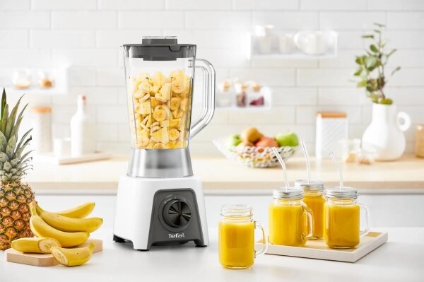 Tefal - Stolní mixér 1,5 l BLENDEO+ 450W/230V šedá/bílá