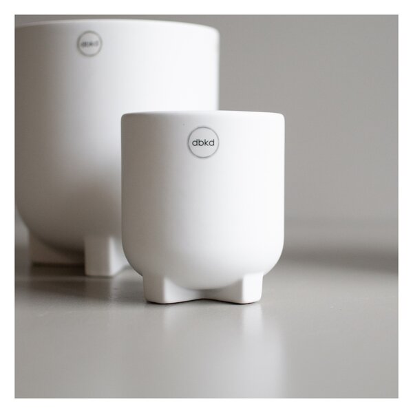 Květináč Plus Mini White 12 cm DBKD