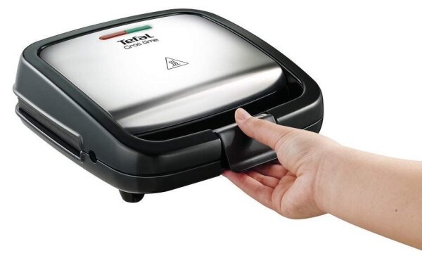 Tefal - Toustovač CROC TIME 700W/230V černá/chrom
