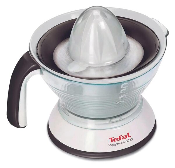 Tefal - Elektrický lis na citrusy VITAPRESS 0,6 l 25W/230V bílá/černá
