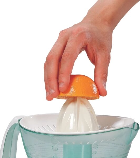 Tefal - Elektrický lis na citrusy VITAPRESS 0,6 l 25W/230V bílá/černá