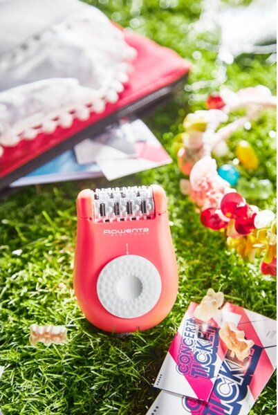 Rowenta - Epilátor EASY TOUCH 230V růžová