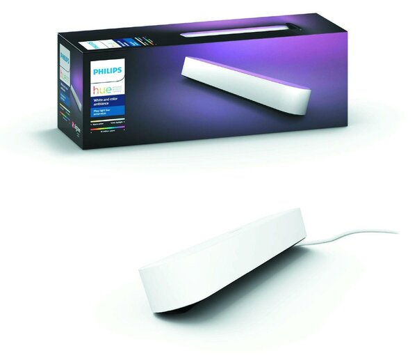 PHILIPS HUE Hue LED White and Color Ambiance Stolní svítidlo Philips Play extension kit 78203/31/P7 bílý 2200K-6500K RGB