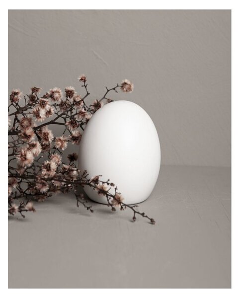 Velikonoční vajíčko Bjuv White 12 cm Storefactory Scandinavia