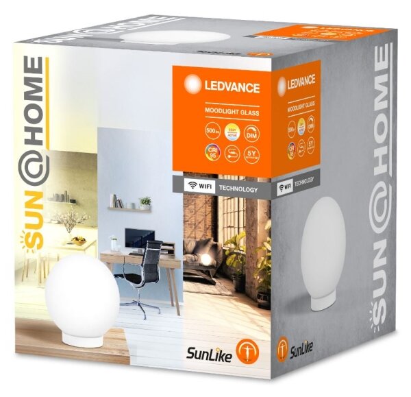 Ledvance - LED Stmívatelná lampa SUN@HOME LED/8,5W/230V 2200-5000K CRI 95 Wi-Fi