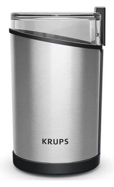 Krups - Elektrický mlýnek na kávu 85g FAST-TOUCH 200W/230V chrom