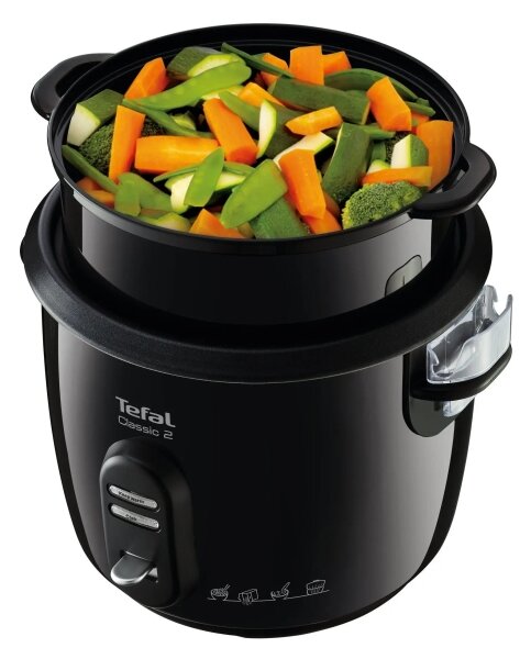 Tefal - Rýžovar CLASSIC 600W/230V 5 l černá