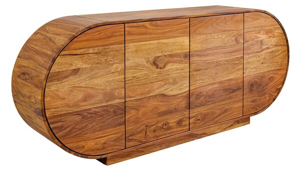 Massive home | Komoda ORGANIKO 180cm oválný masiv palisandr
