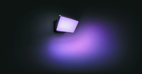 PHILIPS HUE Hue LED White and Color Ambiance Venkovní nástěnné svítidlo Philips Discover 17435/30/P7 černé 2200K-6500K RGB