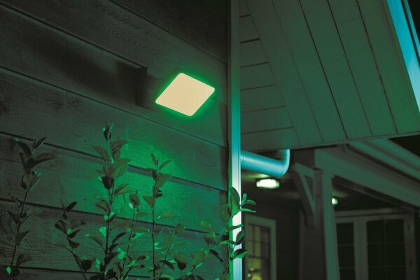 PHILIPS HUE Hue LED White and Color Ambiance Venkovní nástěnné svítidlo Philips Discover 17435/30/P7 černé 2200K-6500K RGB