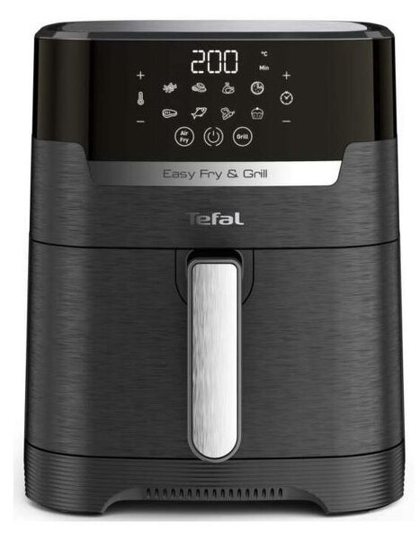 Tefal - Horkovzdušná fritéza 4,2 l EASY FRY&GRILL 2v1 1550W/230V černá