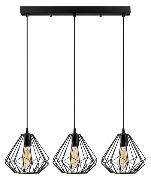 ASIR Lustr DIAMOND - 704-S1 černá