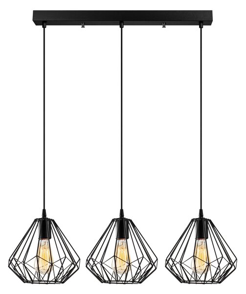 ASIR Lustr DIAMOND - 704-S1 černá