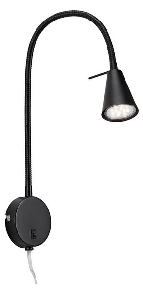 Briloner 2082-015 - LED Nástěnná lampa COMFORT LIGHT 1xGU10/5W/230V černá