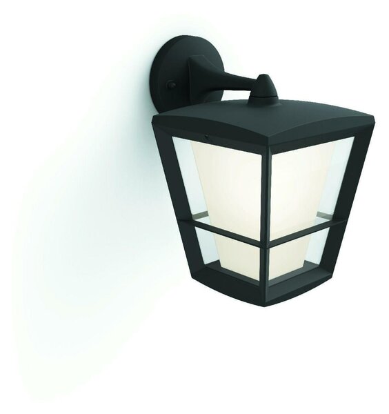 PHILIPS HUE Hue LED White and Color Ambiance Venkovní nástěnné svítidlo Philips Econic 17440/30/P7 černé 2200K-6500K RGB